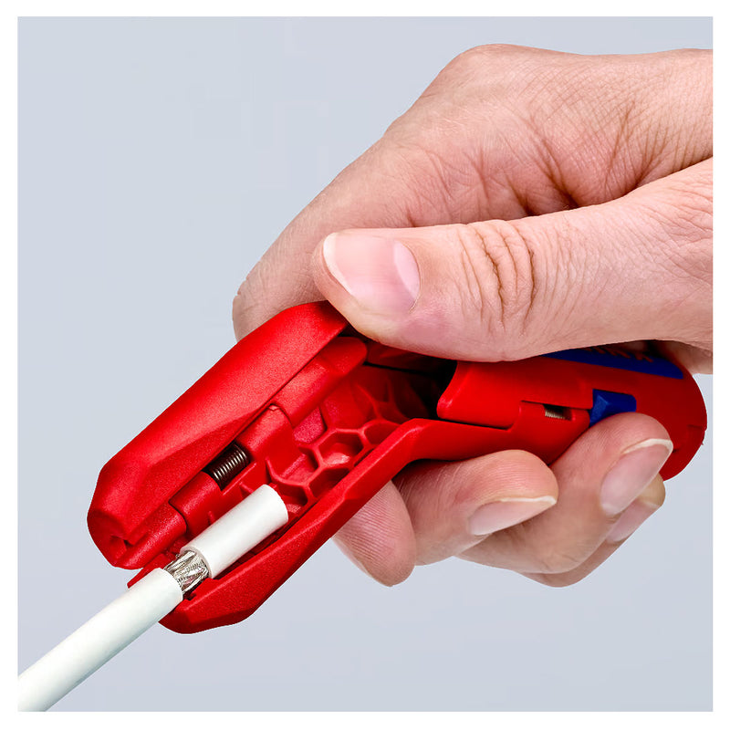 Dụng cụ tuốt dây KNIPEX ErgoStrip khả năng tuốt từ 0.2 - 4mm²