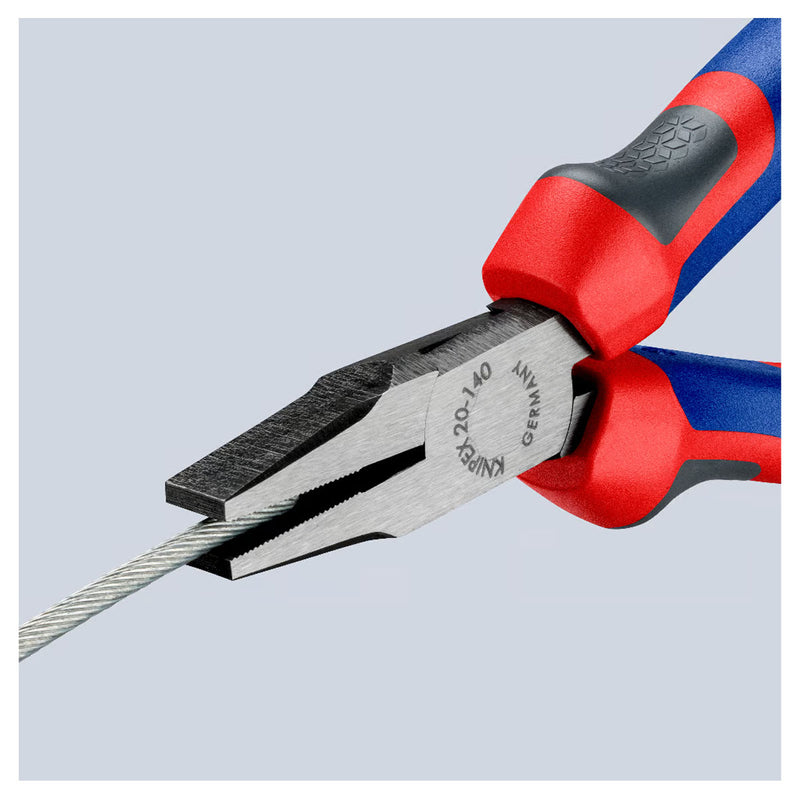 Kìm mũi phẳng KNIPEX chiều dài 140mm - 160mm, mạ đen nhám
