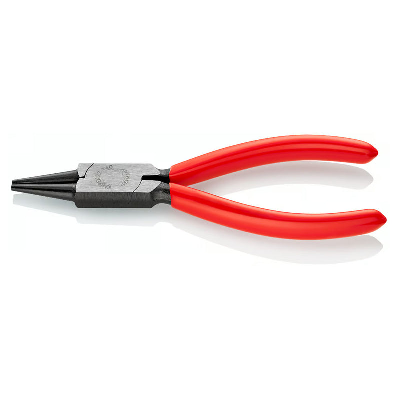 Kìm kẹp, uốn các vật liệu tròn nhỏ KNIPEX chiều dài từ 125mm - 160mm, mạ đen nhám tay cầm bọc nhựa kháng dầu mở