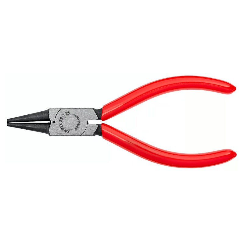 Kìm kẹp, uốn các vật liệu tròn nhỏ KNIPEX chiều dài từ 125mm - 160mm, mạ đen nhám tay cầm bọc nhựa kháng dầu mở