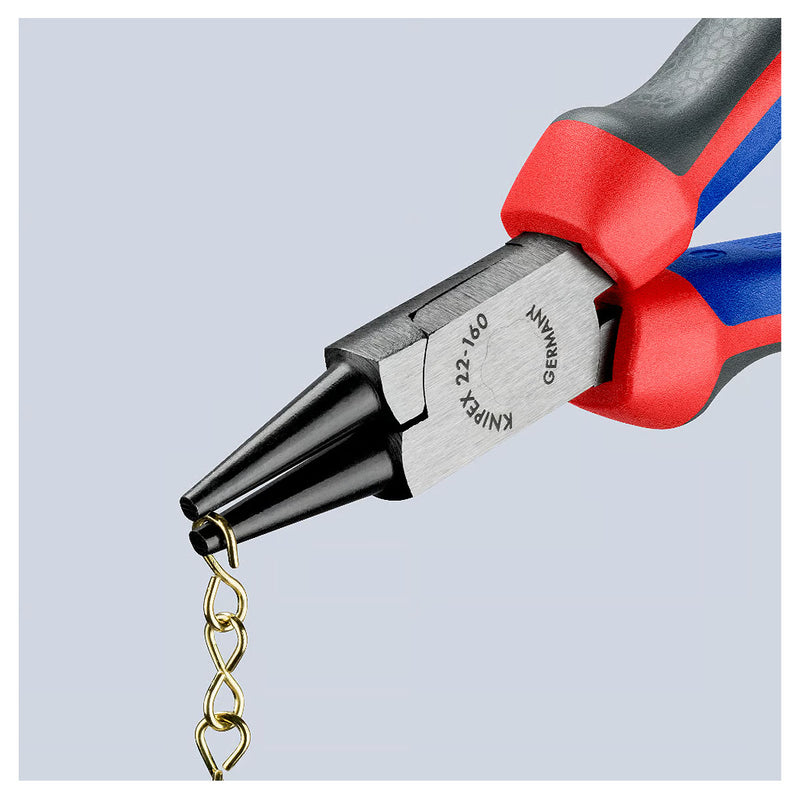 Kìm kẹp, uốn các vật liệu tròn nhỏ KNIPEX chiều dài từ 140mm - 160mm, mạ đen nhám