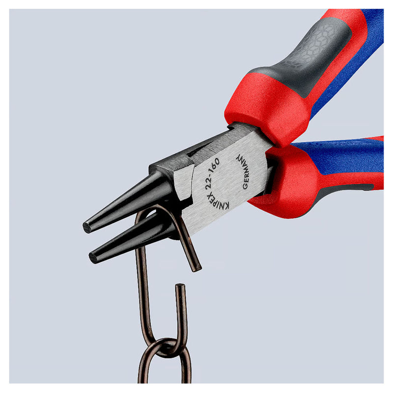 Kìm kẹp, uốn các vật liệu tròn nhỏ KNIPEX chiều dài từ 140mm - 160mm, mạ đen nhám