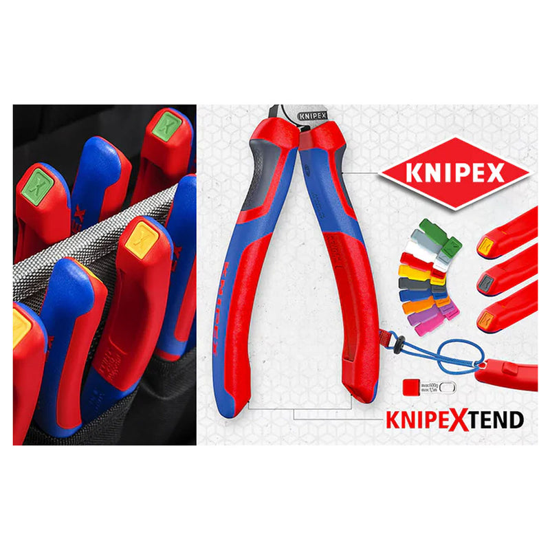 Kìm kẹp, uốn các vật liệu tròn nhỏ KNIPEX chiều dài từ 140mm - 160mm, mạ chrome