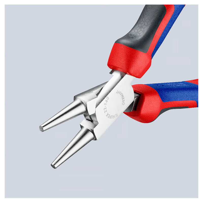 Kìm kẹp, uốn các vật liệu tròn nhỏ KNIPEX chiều dài từ 140mm - 160mm, mạ chrome
