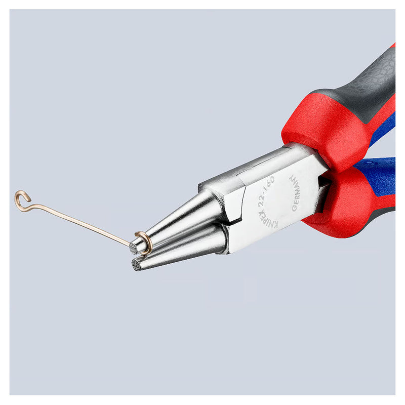 Kìm kẹp, uốn các vật liệu tròn nhỏ KNIPEX chiều dài từ 140mm - 160mm, mạ chrome