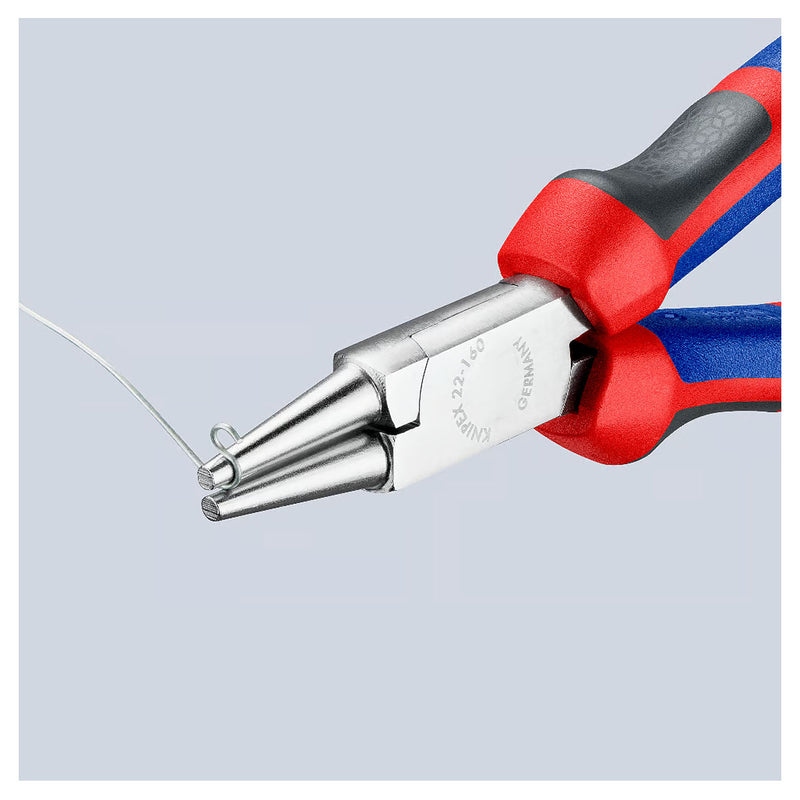 Kìm kẹp, uốn các vật liệu tròn nhỏ KNIPEX chiều dài từ 140mm - 160mm, mạ chrome