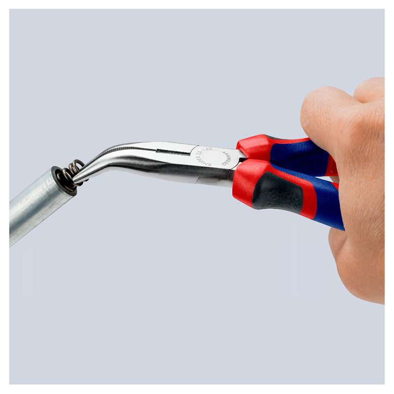 Kìm nhọn mũi cong KNIPEX 25 25 160 chiều dài 165mm, mạ chrome