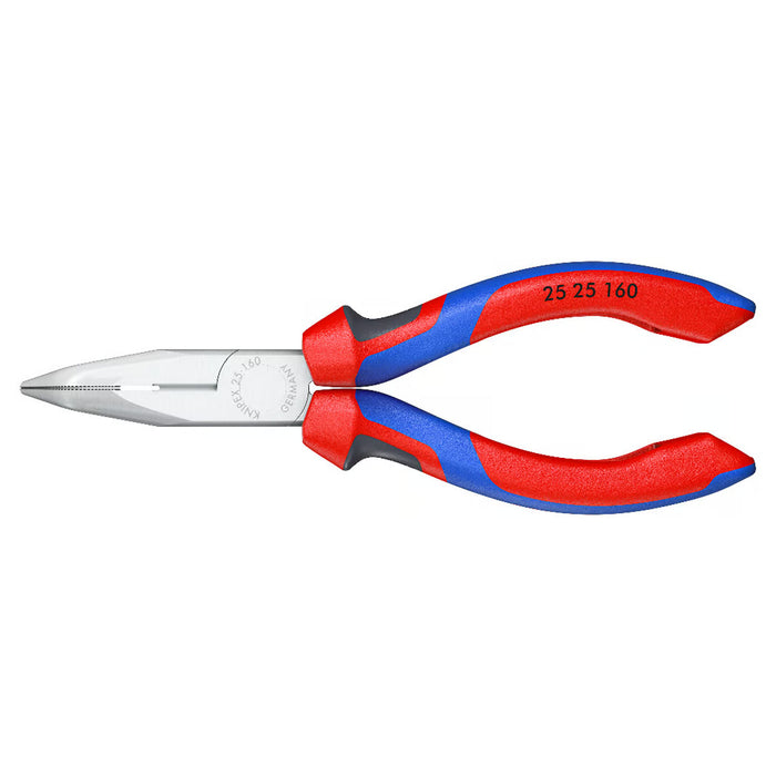 Kìm nhọn mũi cong KNIPEX 25 25 160 chiều dài 165mm, mạ chrome