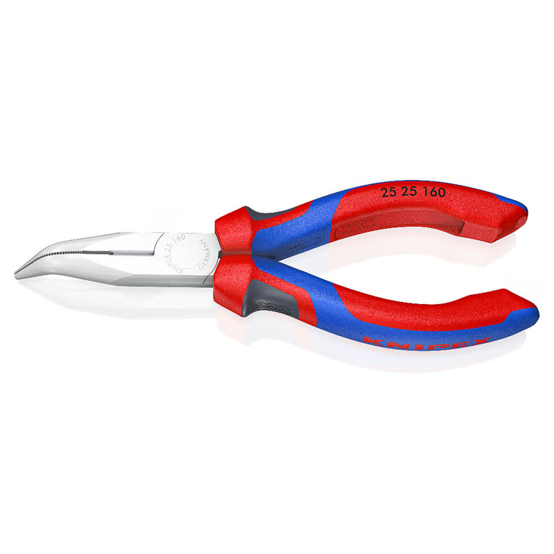 Kìm nhọn mũi cong KNIPEX 25 25 160 chiều dài 165mm, mạ chrome