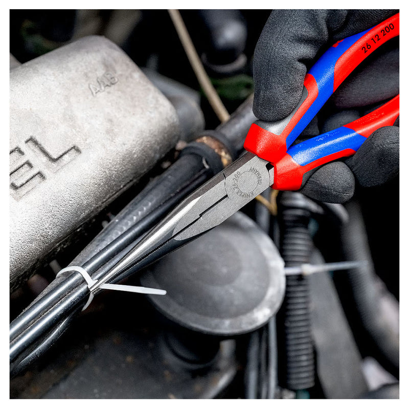 Kìm nhọn KNIPEX chiều dài 200mm, mạ đen nhám