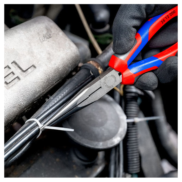 Kìm nhọn KNIPEX chiều dài 200mm, mạ đen nhám