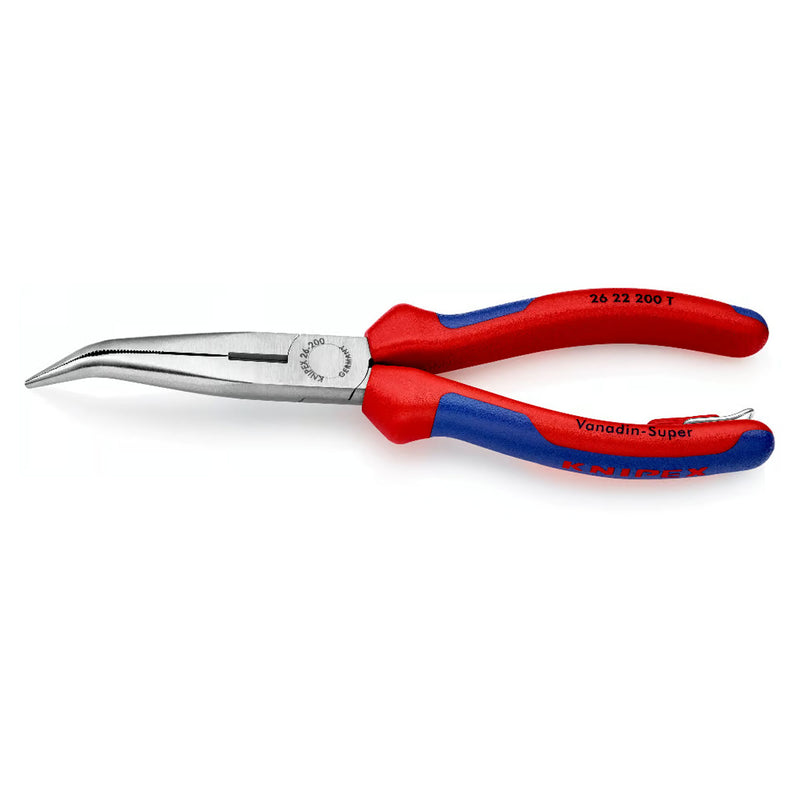 Kìm nhọn mũi cong KNIPEX chiều dài 200mm, mạ đen nhám