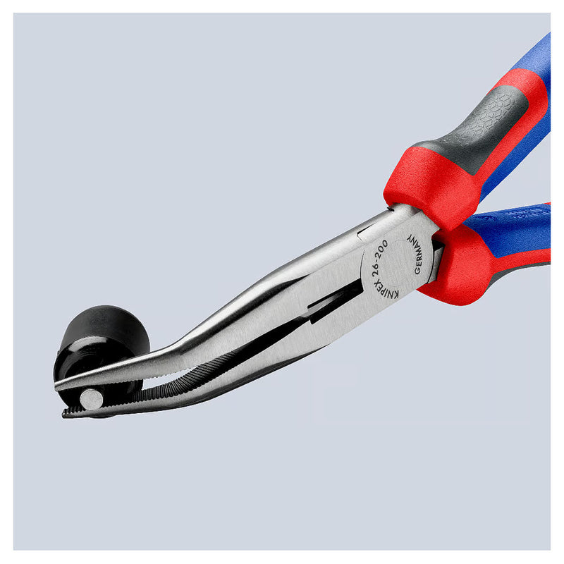 Kìm nhọn mũi cong KNIPEX chiều dài 200mm, mạ đen nhám