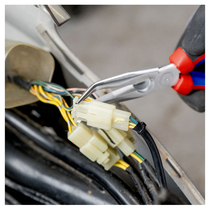 Kìm nhọn mũi cong KNIPEX chiều dài 200mm, mạ chrome