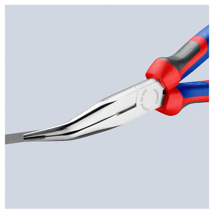 Kìm nhọn mũi cong KNIPEX chiều dài 200mm, mạ chrome