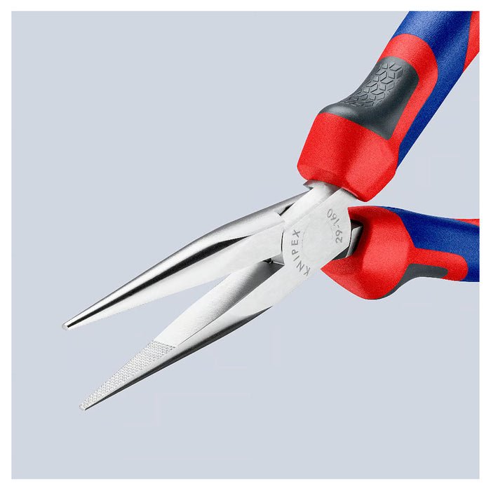 Kìm mũi siêu nhọn chuyên dùng trong điện tử và viễn thông KNIPEX 29 25 160 chiều dài 160mm, mạ chrome