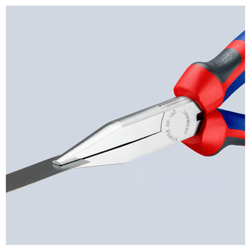 Kìm kẹp mũi nhọn, hàm phẳng KNIPEX chiều dài từ 140mm - 160mm, mạ chrome