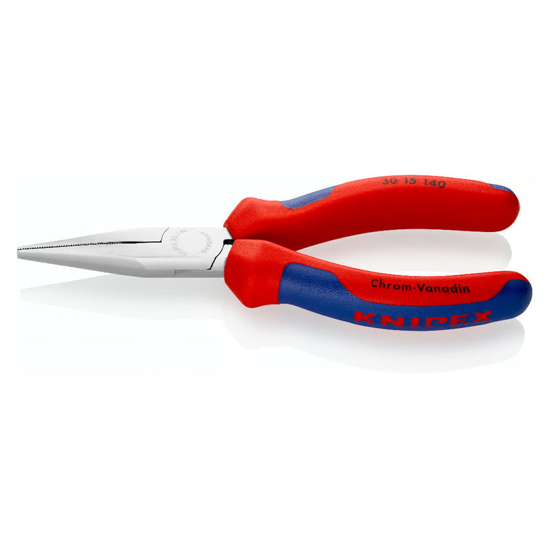 Kìm kẹp mũi nhọn, hàm phẳng KNIPEX chiều dài từ 140mm - 160mm, mạ chrome