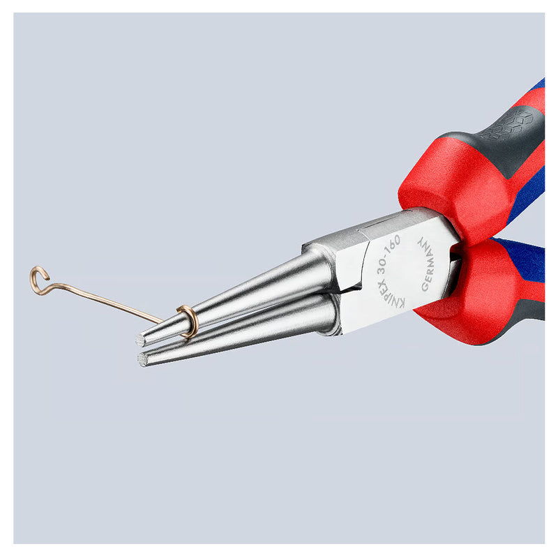 Kìm kẹp mũi nhọn, hàm tròn KNIPEX chiều dài từ 140mm - 160mm, mạ chrome