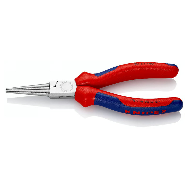 Kìm kẹp mũi nhọn, hàm tròn KNIPEX chiều dài từ 140mm - 160mm, mạ chrome