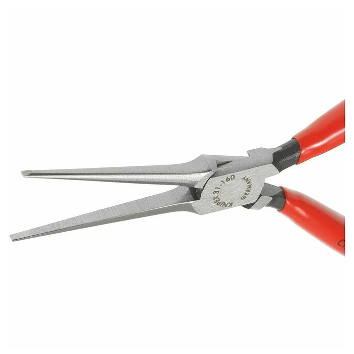 Kìm kẹp mũi kim KNIPEX 31 11 160 chiều dài 160mm, mạ đen nhám tay cầm bọc nhựa kháng dầu mở