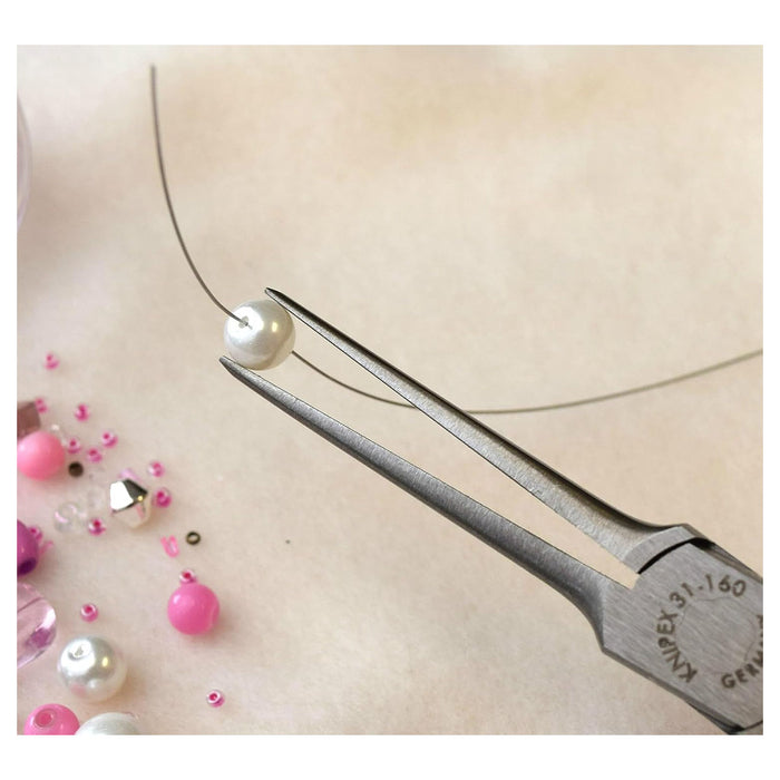 Kìm kẹp mũi kim KNIPEX 31 15 160 chiều dài 160mm, mạ chrome