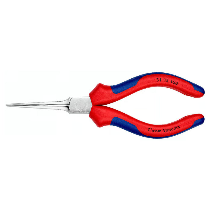 Kìm kẹp mũi kim KNIPEX 31 15 160 chiều dài 160mm, mạ chrome