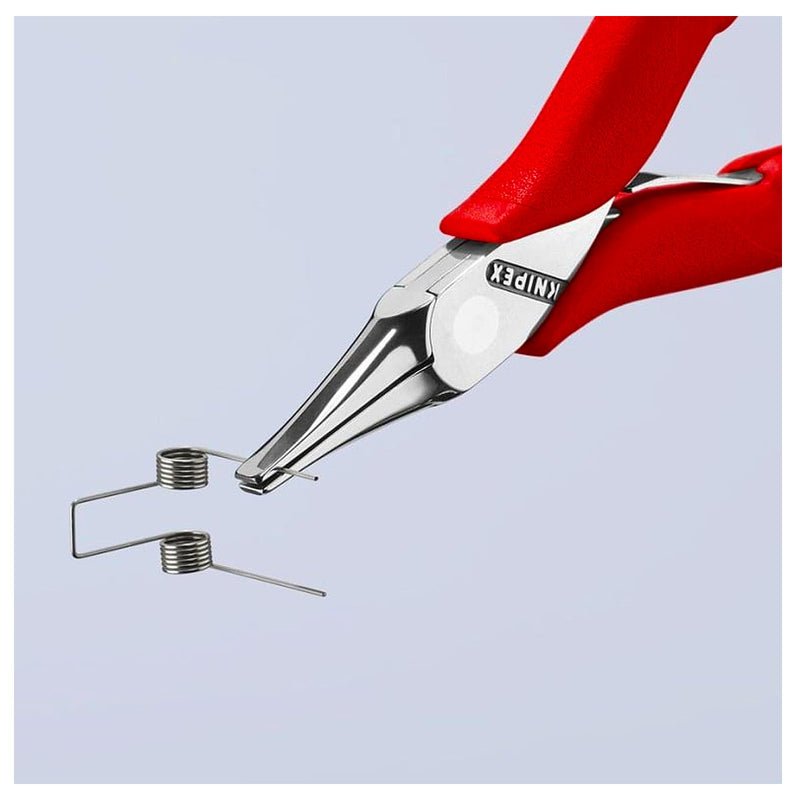 Kìm kẹp linh kiện điện tử, hàm kẹp phẳng trơn KNIPEX 35 11 115 chiều dài 115mm