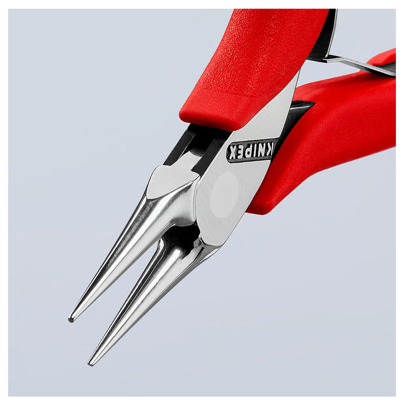 Kìm kẹp linh kiện điện tử, hàm kẹp tròn trơn KNIPEX 35 31 115 chiều dài 115mm