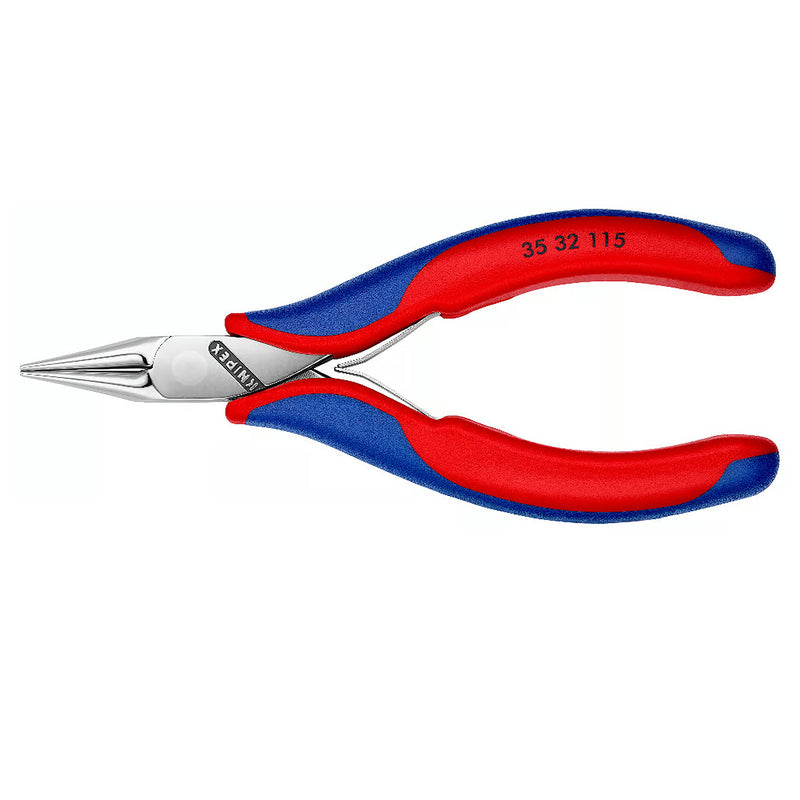 Kìm kẹp linh kiện điện tử, hàm kẹp tròn trơn KNIPEX 35 32 115 chiều dài 115mm