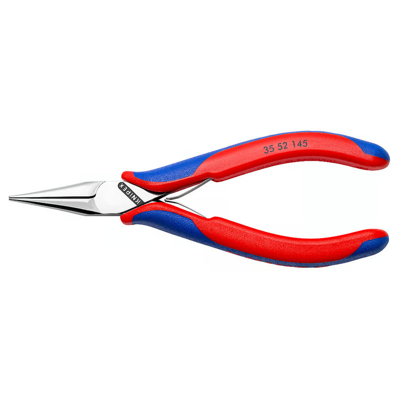 Kìm kẹp linh kiện điện tử, hàm kẹp phẳng trơn KNIPEX 35 52 145 chiều dài 145mm