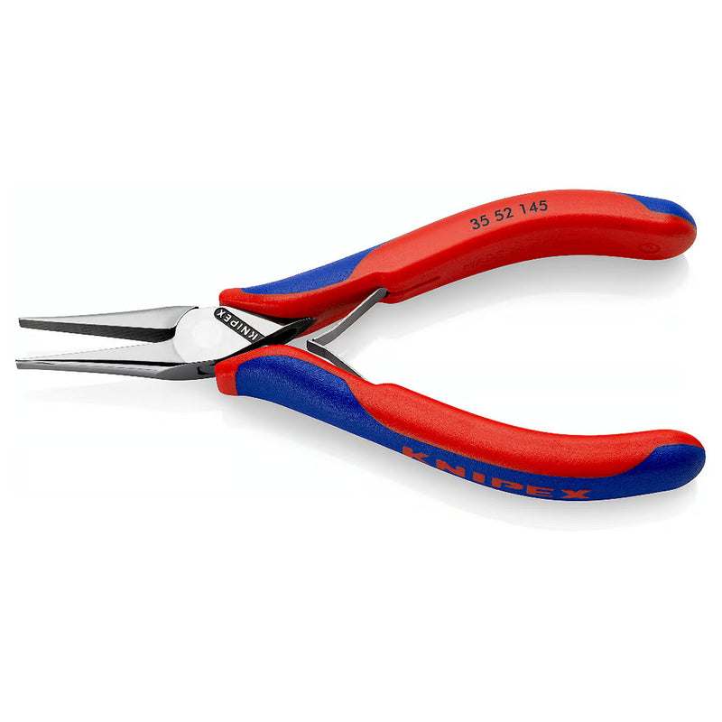 Kìm kẹp linh kiện điện tử, hàm kẹp phẳng trơn KNIPEX 35 52 145 chiều dài 145mm