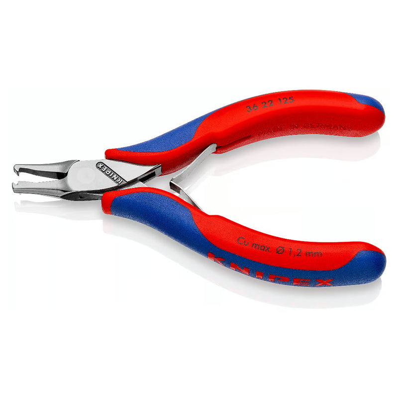 Kìm cắt, kẹp, uốn linh kiện điện tử KNIPEX 36 22 125 chiều dài 125mm, khả năng cắt 1.2mm