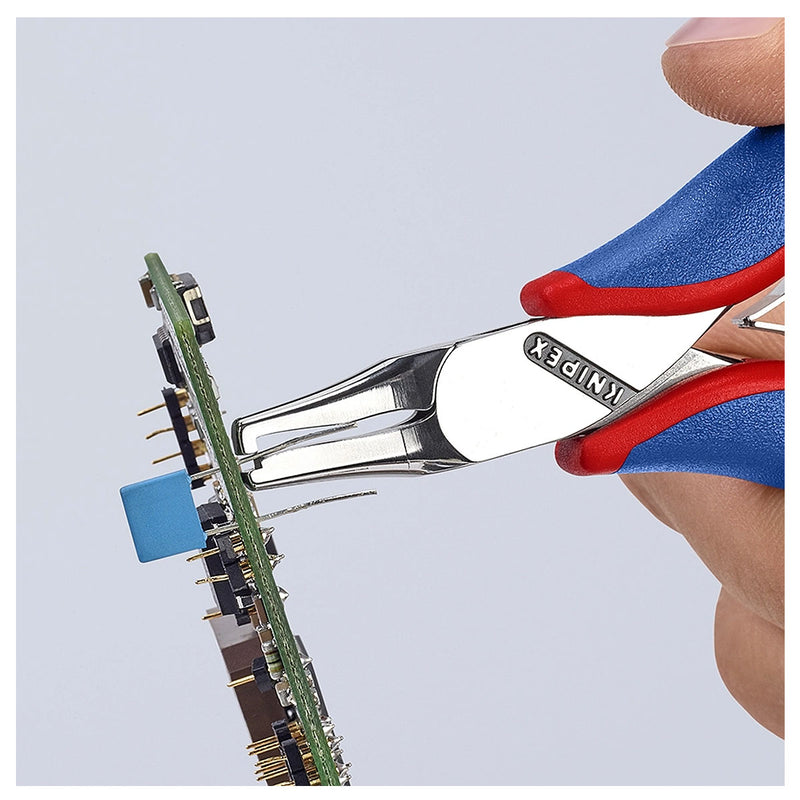 Kìm cắt, kẹp, uốn linh kiện điện tử KNIPEX 36 32 125 chiều dài 125mm, khả năng cắt 1.0mm