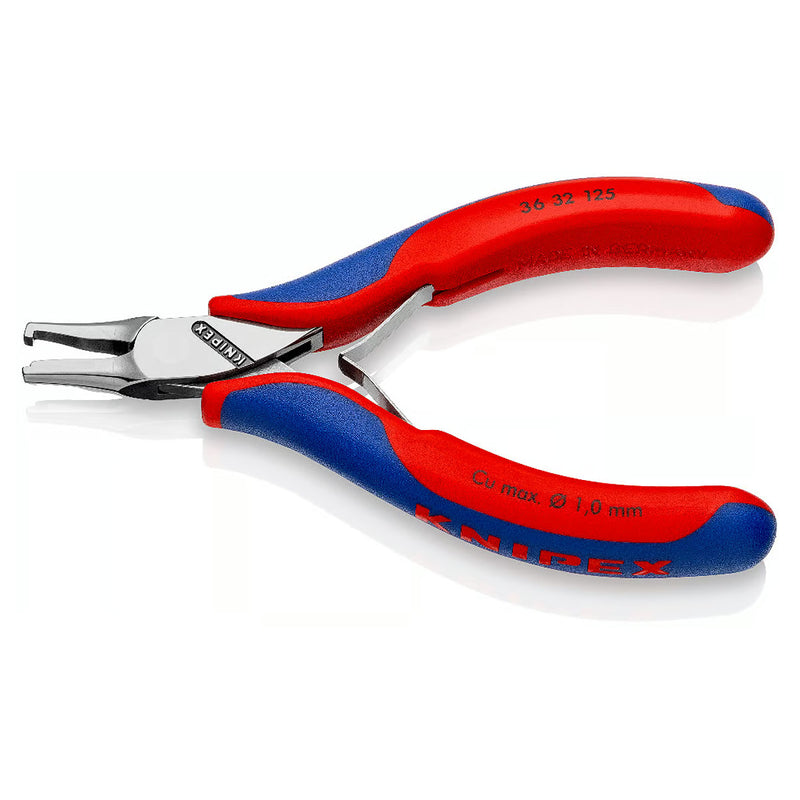 Kìm cắt, kẹp, uốn linh kiện điện tử KNIPEX 36 32 125 chiều dài 125mm, khả năng cắt 1.0mm