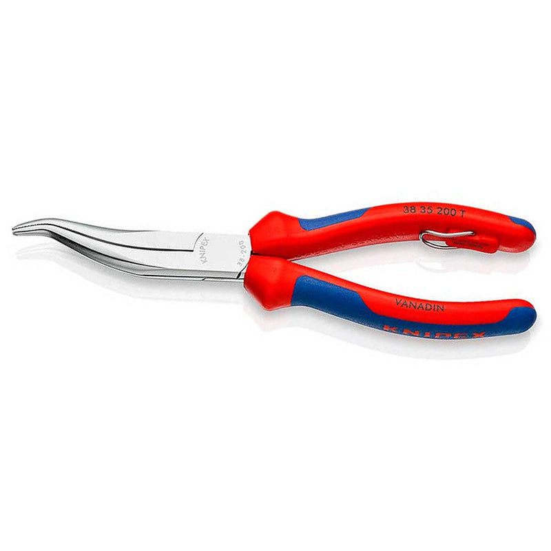 Kìm nhọn, mũi cong KNIPEX chiều dài 200mm, mạ chrome