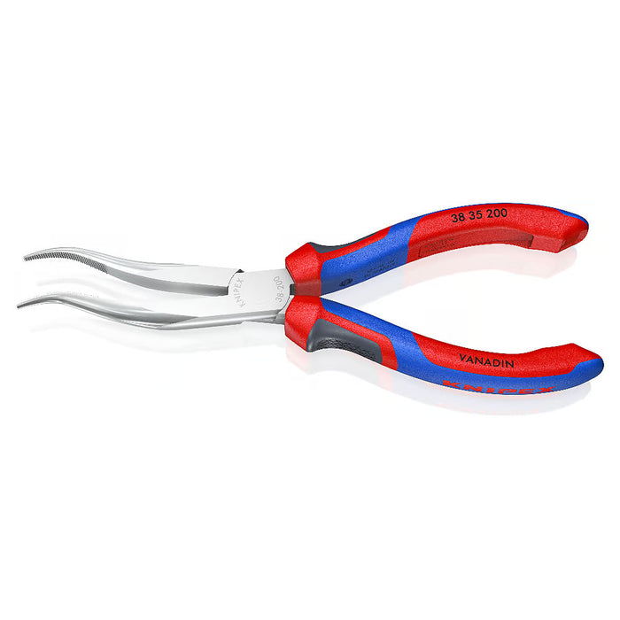 Kìm nhọn, mũi cong KNIPEX chiều dài 200mm, mạ chrome
