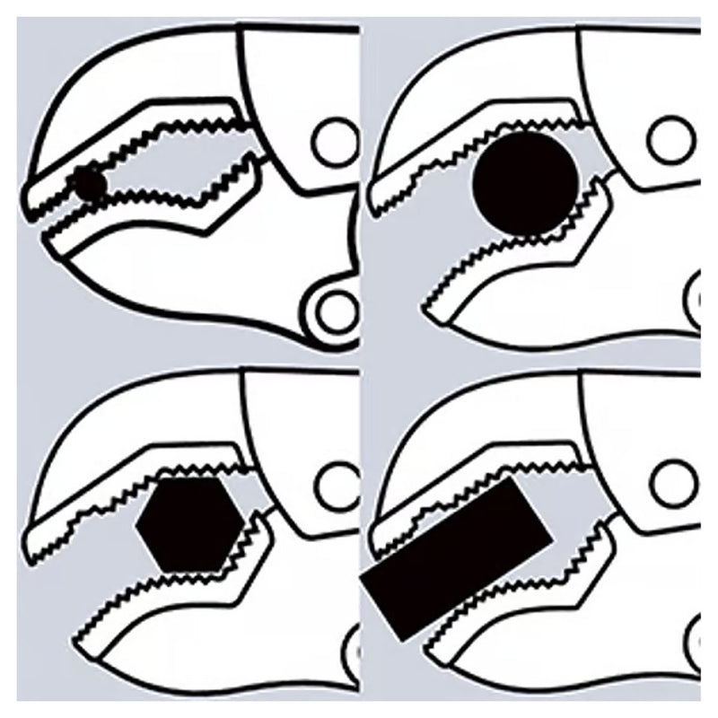 Kìm bấm chết KNIPEX 41 14 250 chiều dài 250mm