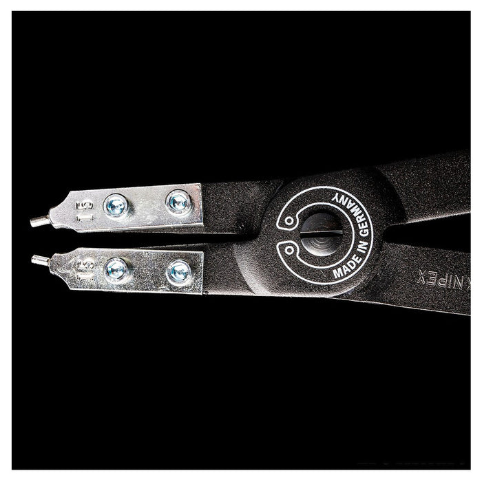 Kìm mở phe trong cỡ lớn KNIPEX chiều dài từ 570mm - 580mm, khả năng mở phe từ Ø122mm - Ø400mm, bề mặt sơn tĩnh điện