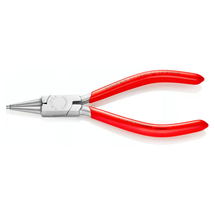 Kìm mở phe trong KNIPEX chiều dài từ 140mm - 320mm, khả năng mở phe từ Ø8mm - Ø140mm, mạ chrome tay cầm bọc nhựa kháng dầu mở