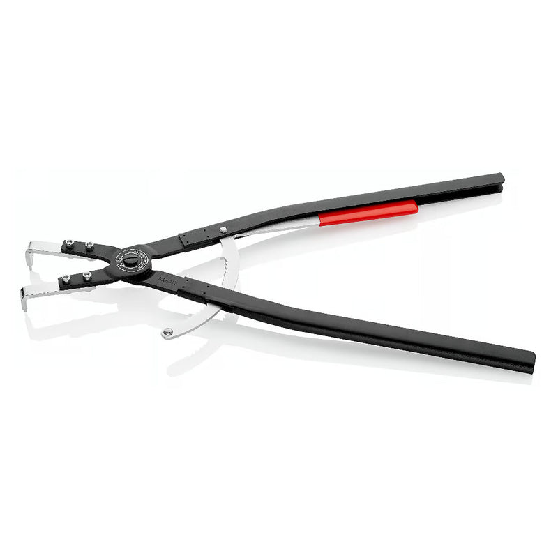 Kìm mở phe trong cỡ lớn, mũi cong 90° KNIPEX chiều dài từ 590mm - 600mm, khả năng mở phe từ Ø122mm - Ø400mm, bề mặt sơn tĩnh điện