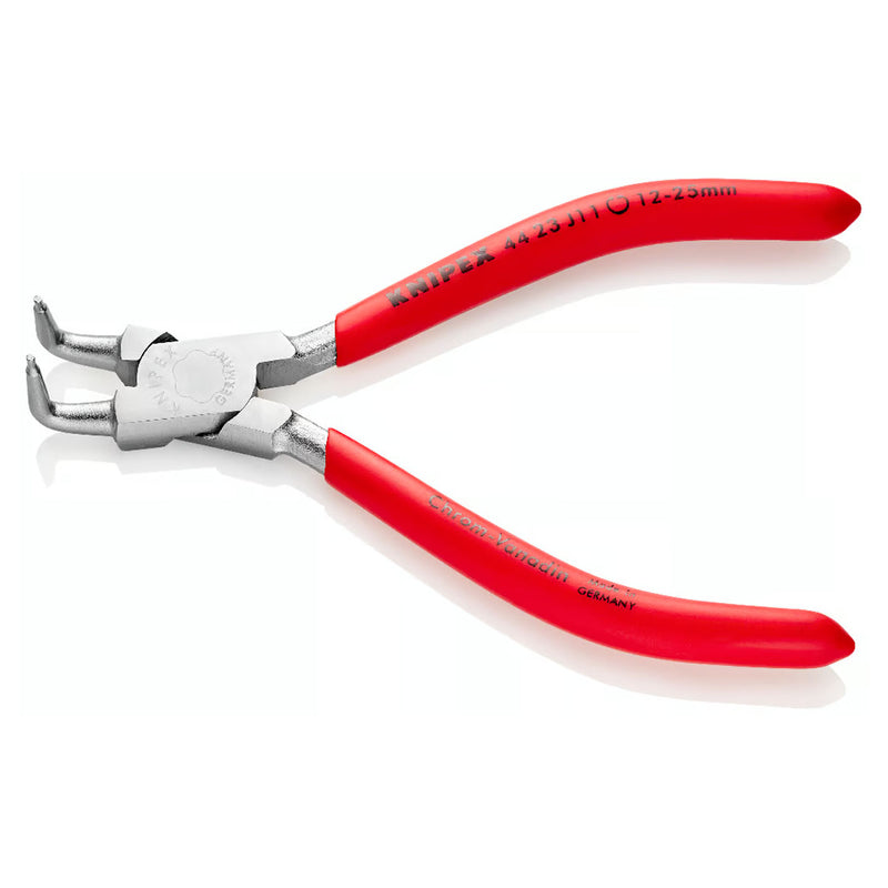 Kìm mở phe trong, đầu mũi cong 90° KNIPEX chiều dài từ 130mm - 215mm, khả năng mở phe từ Ø12mm - Ø100mm, mạ chrome tay cầm bọc nhựa kháng dầu mở
