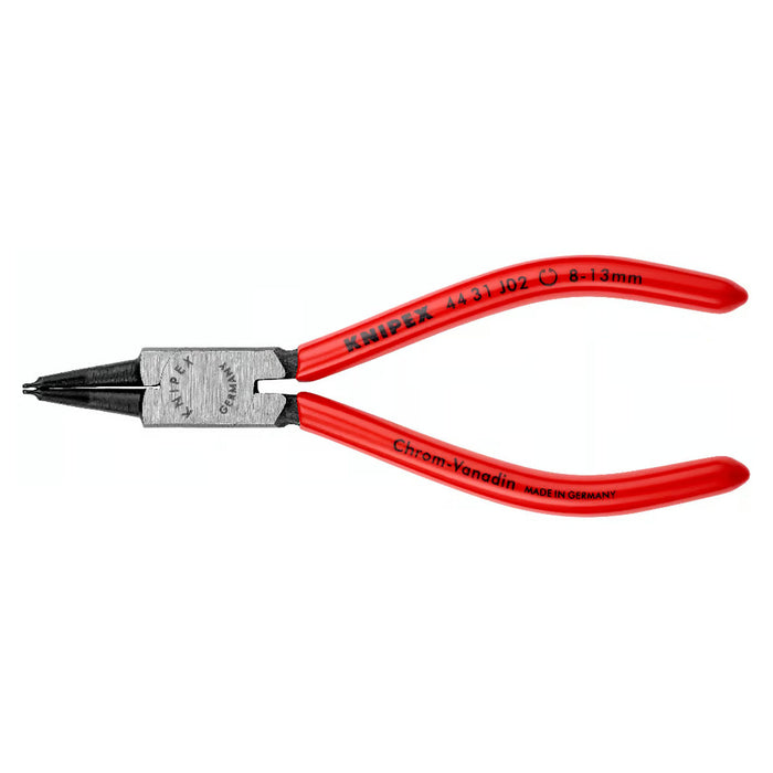 Kìm mở phe trong, đầu mũi cong 45° KNIPEX chiều dài từ 140mm - 310mm, khả năng mở phe từ Ø8mm - Ø140mm, mạ đen nhám tay cầm bọc nhựa kháng dầu mở
