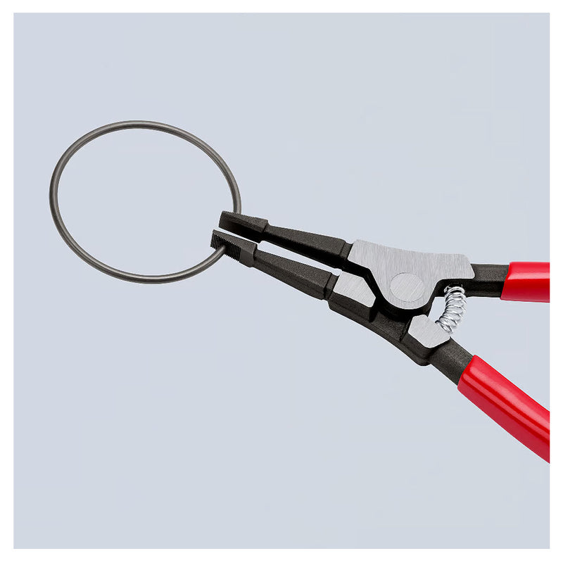 Kìm mở phe ngoài dạng móng ngựa KNIPEX 45 11 170 chiều dài 170mm, mạ đen nhám, tay cầm bọc nhựa kháng dầu mở