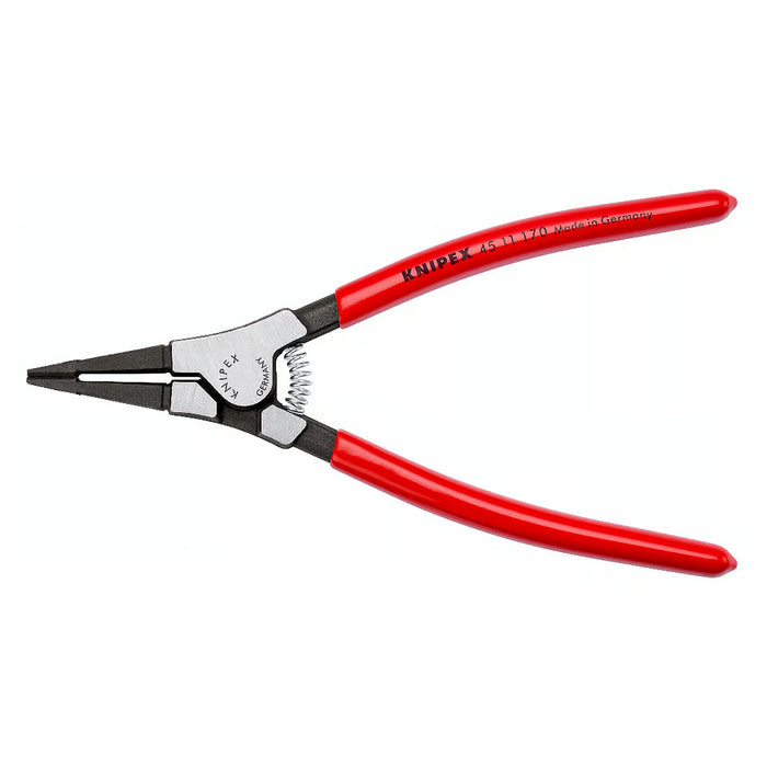 Kìm mở phe ngoài dạng móng ngựa KNIPEX 45 11 170 chiều dài 170mm, mạ đen nhám, tay cầm bọc nhựa kháng dầu mở