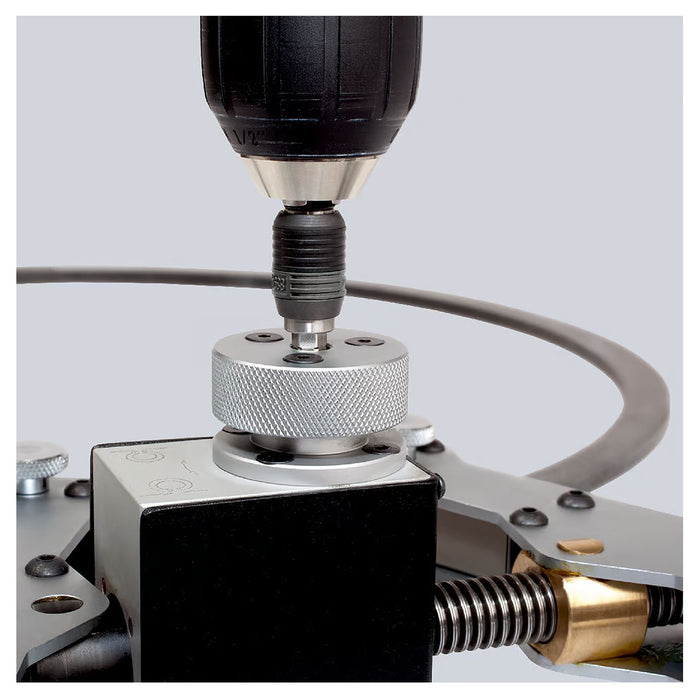 Dụng cụ mở phe 2 trong 1, dùng mở phe cở lớn KNIPEX 46 10 100 khả năng mở phe từ Ø400mm - Ø1000mm