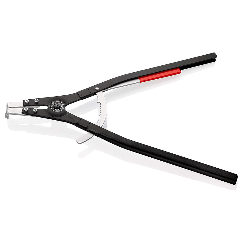 Kìm mở phe ngoài cỡ lớn, mũi cong 90° KNIPEX chiều dài từ 570mm - 580mm, khả năng mở phe từ Ø122mm - Ø400mm, bề mặt sơn tĩnh điện