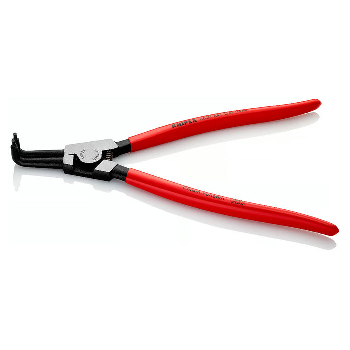 Kìm mở phe ngoài, đầu mũi cong 90° KNIPEX chiều dài từ 125mm - 300mm, khả năng mở phe từ Ø3mm - Ø140mm, mạ đen nhám tay cầm bọc nhựa kháng dầu mở