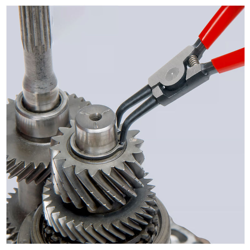 Kìm mở phe ngoài, đầu mũi cong 45° KNIPEX chiều dài từ 130mm - 310mm, khả năng mở phe từ Ø3mm - Ø140mm, mạ đen nhám tay cầm bọc nhựa kháng dầu mở