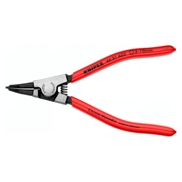Kìm mở phe ngoài, đầu mũi cong 45° KNIPEX chiều dài từ 130mm - 310mm, khả năng mở phe từ Ø3mm - Ø140mm, mạ đen nhám tay cầm bọc nhựa kháng dầu mở